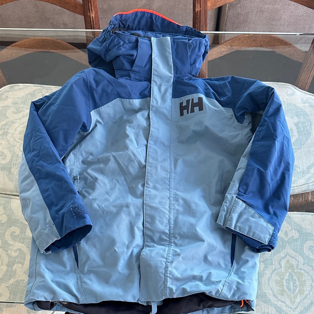 Helly Hansen Kids Two-Tone Blue Puffer Jacket